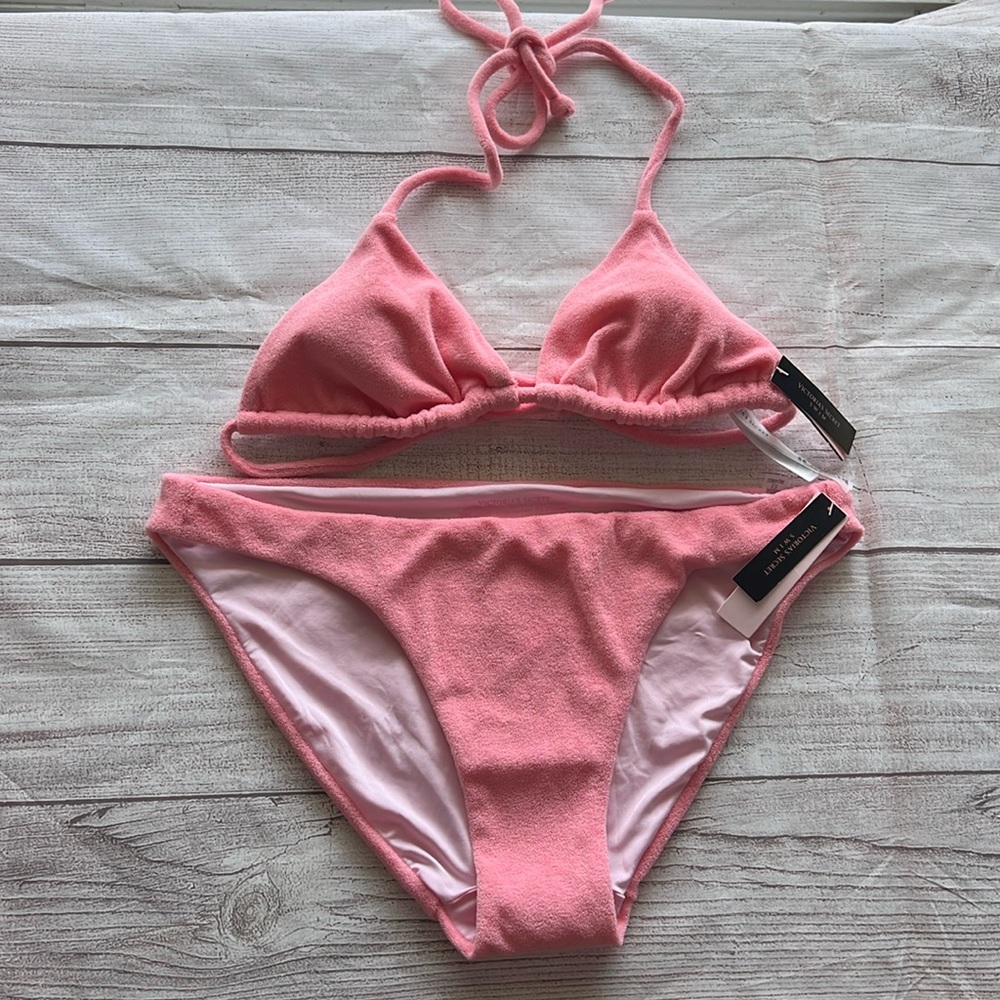 Pink bikini